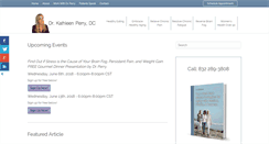 Desktop Screenshot of drkathleenperry.com